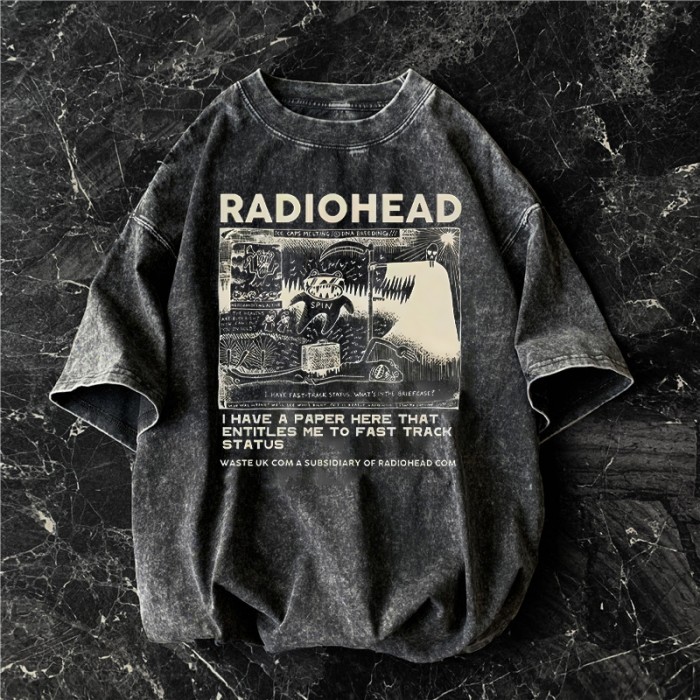 Футболка в стилі тай-дай RADIOHEAD