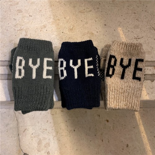 Митенки перчатки без пальцев Bye