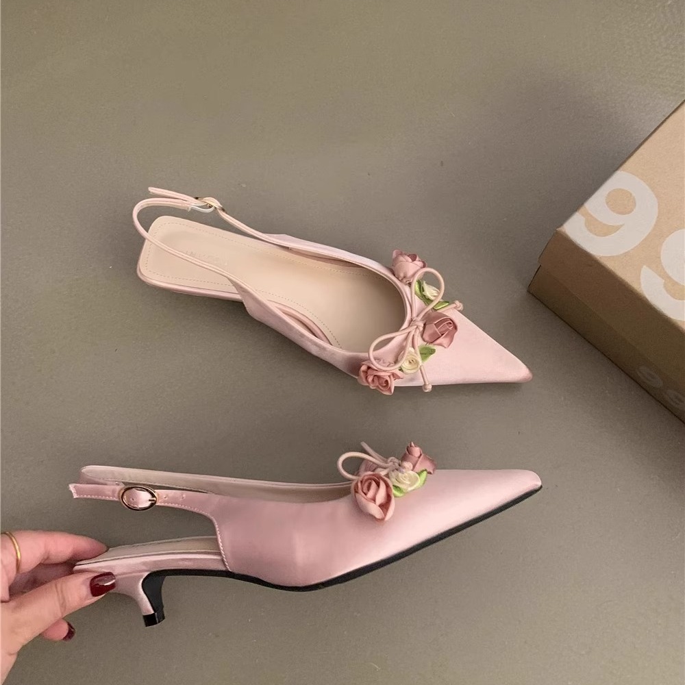 Элегантные женские босоножки "Floral Charm"
