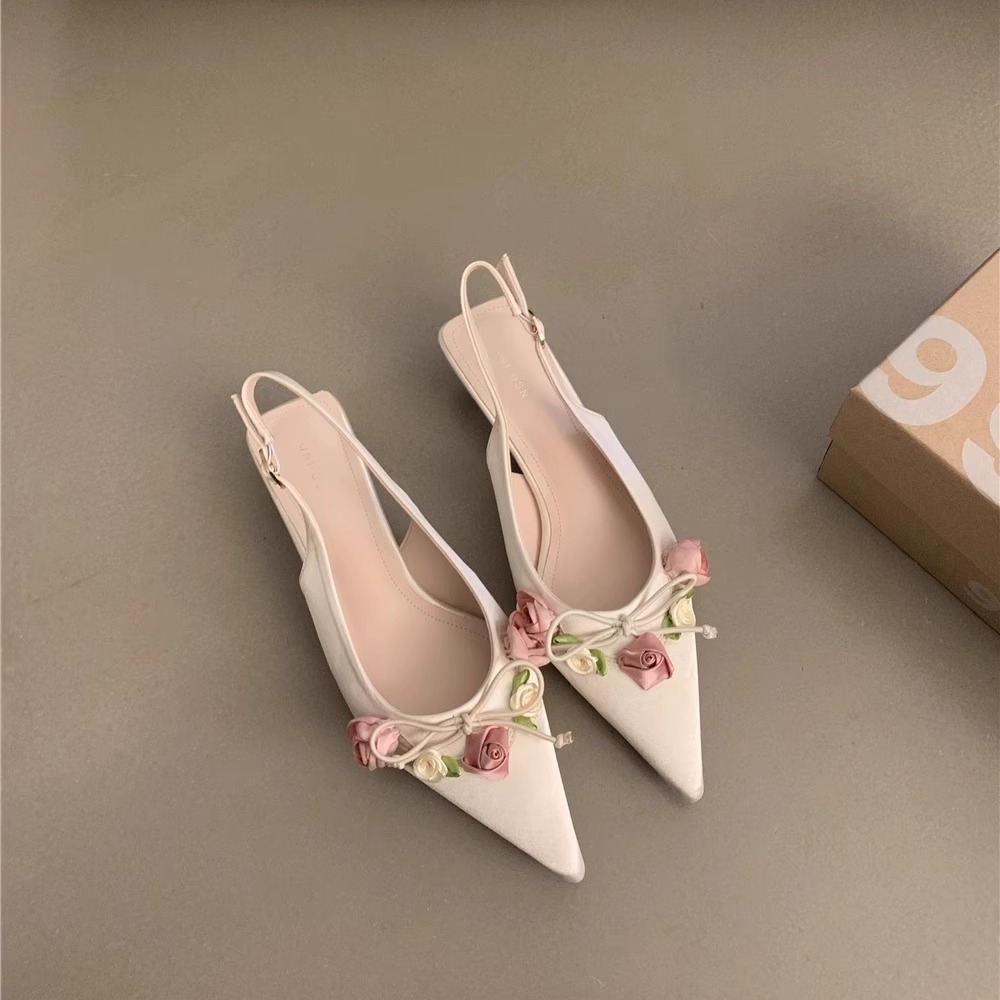 Элегантные женские босоножки "Floral Charm"
