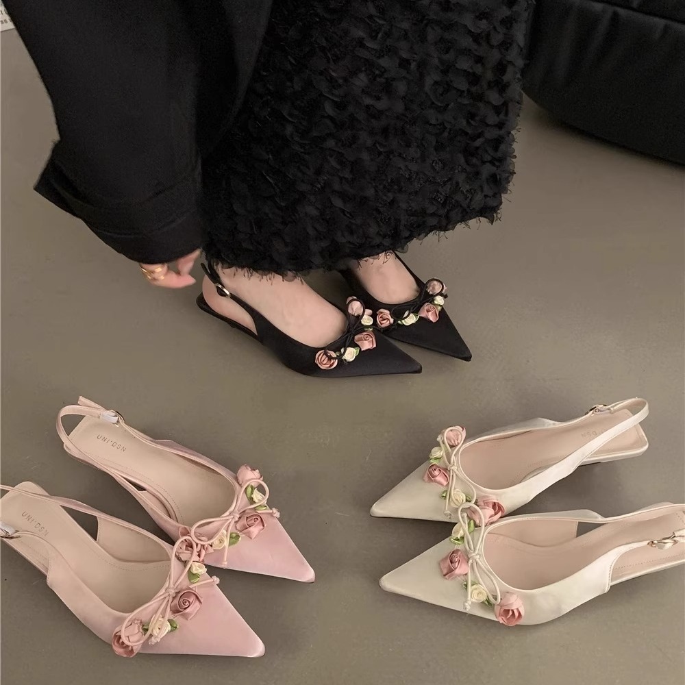 Элегантные женские босоножки "Floral Charm"
