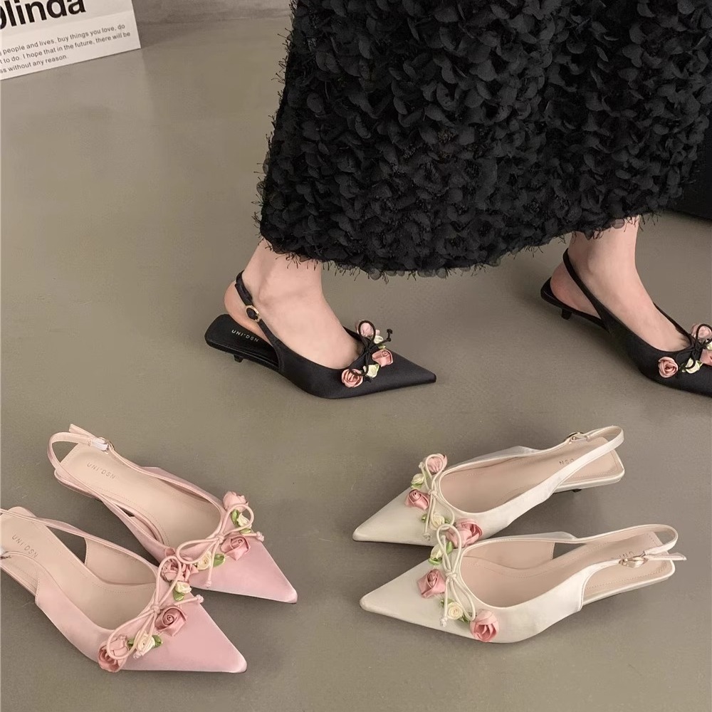 Элегантные женские босоножки "Floral Charm"