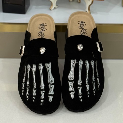 Вишиті замшеві мюлі Birkenstocks