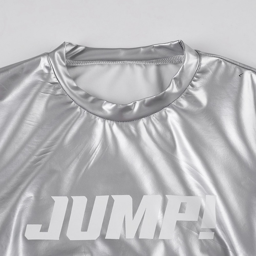 Женская латексная футболка Jump ( 3 цвета )