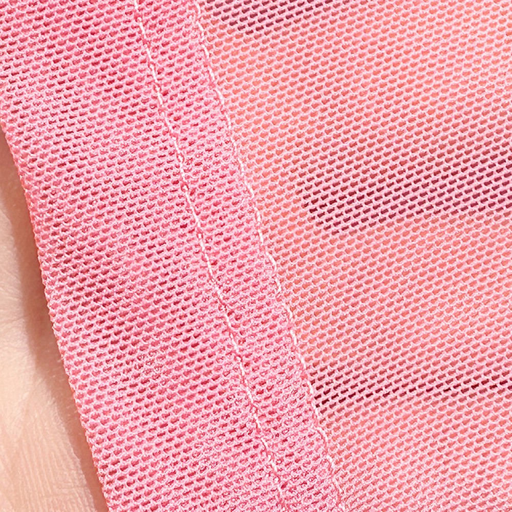 Женская полупрозрачная футболка-сетка под горло Slim Fit ( 5 цветов )